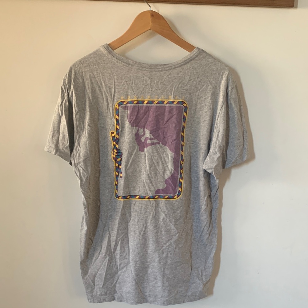 Mec 50 Men’s T-Shirt - Grey Rock Climbing T shirt